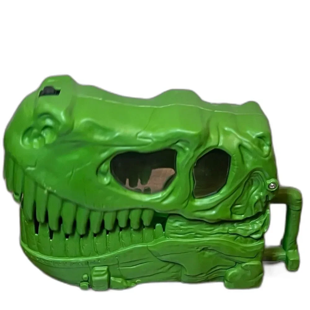 Green Dino Valley Response Team T-Rex Dinosaur Skull Carrying Storage Box Case